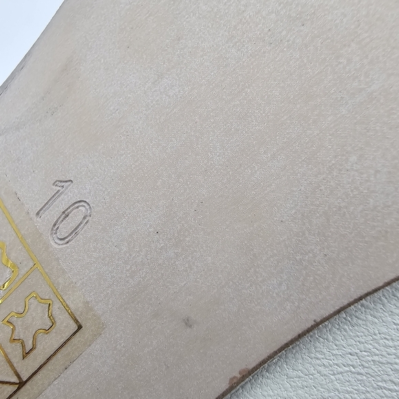 Jeffrey Campbell Nikia Ivory Leather Pointed Toe Stiletto Pumps Size 10 US / 41 - Picture 9 of 10